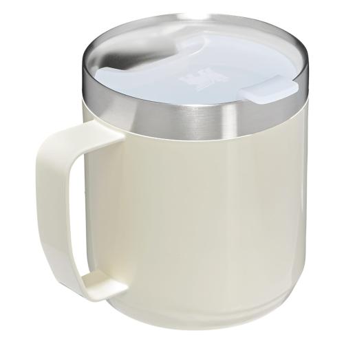 Stanley 12 -fl oz Stainless steel Insulated Travel mug - Cream Gloss