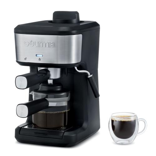 Gourmia 4 -Cup Residential Drip coffee maker ( Black )