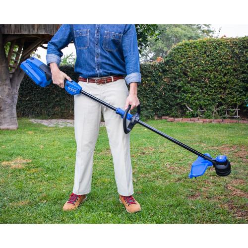 Kobalt Gen4 40-volt 15-in Straight Shaft Battery String Trimmer 4 Ah (Battery and Charger Included)