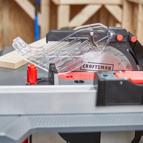 CRAFTSMAN 10-in 15-Amp 120-Volt Corded Portable Jobsite Table Saw with Folding Stand