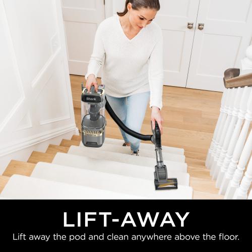 Shark Rotator Lift-Away with DuoClean PowerFins Corded Bagless Pet Upright Vacuum with HEPA Filter