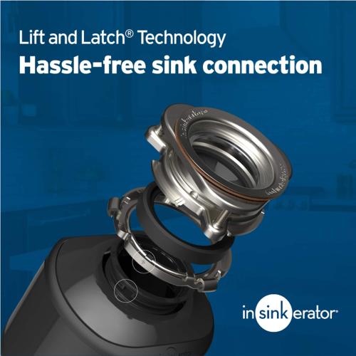 InSinkErator Badger 5XL Continuous feed 1/2-HP Septic Safe Non-corded Garbage Disposal