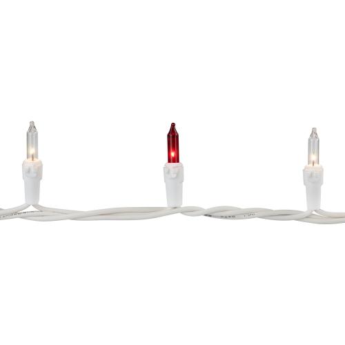 Northlight 50-Count 10-ft Red Incandescent Plug-In Christmas String Lights