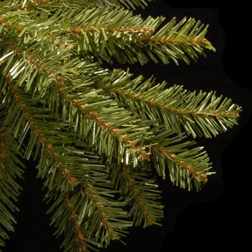 6.5-ft National Tree Company 6.5-ft Dunhill Fir Pre-lit Artificial Christmas Tree with Multicolor Incandescent Lights