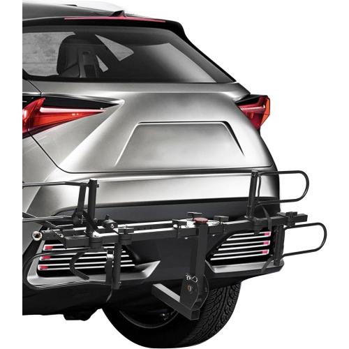 Young Electric Hitch Mount Platform Style 2-Bike Rack