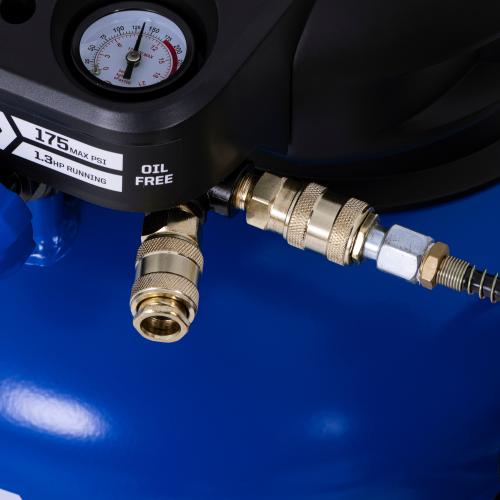 Kobalt 6-Gallon Portable Electric 175 PSI Pancake Air Compressor (NO TEST)