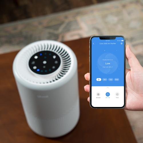 Levoit Core 200 3-Speed Smart Gray True HEPA Air Purifier ENERGY STAR (Covers: 915-sq ft)