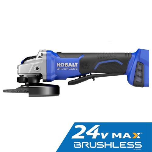 Kobalt 5-in 24-volt Paddle Switch Brushless Cordless Angle Grinder (Battery and Charger Not Included)