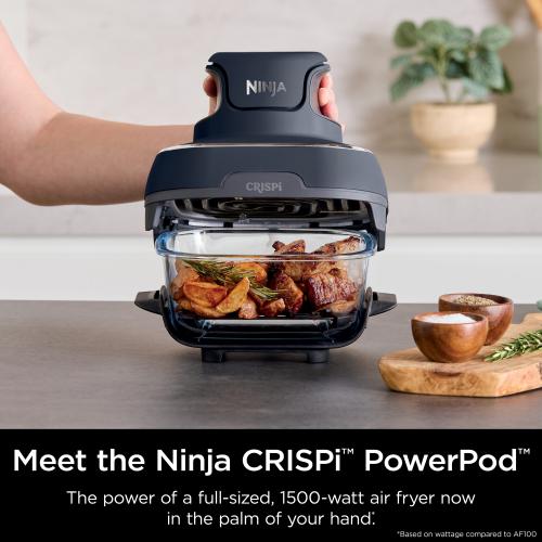 Ninja The Ninja Crispi Portable Cooking System packs the power of a full-sized air fryer into a portable design.