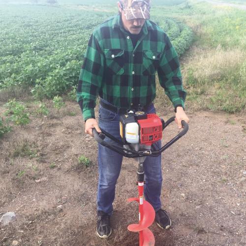 43-cc 1-man Auger Powerhead with 8-in Bit(s) Included (no test)