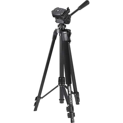 Sunpak - PlatinumPlus 5858D 58 Tripod - Black