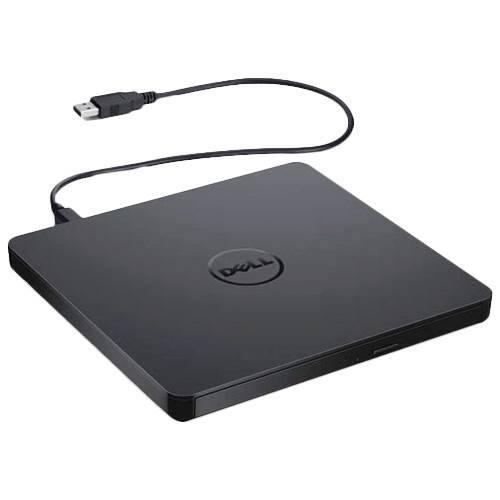 Dell - USB Slim DVD /- RW Drive - Plug and Play - DW316 - Black