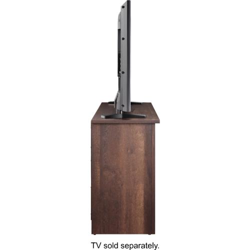 Insignia™ - Gaming TV Cabinet for Most TVs Up to 55 - Brown