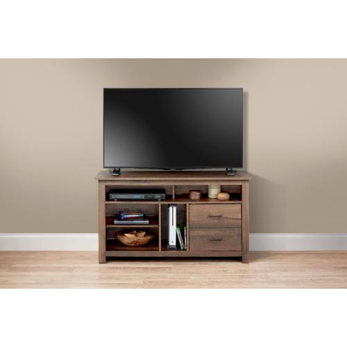 Insignia™ - Gaming TV Cabinet for Most TVs Up to 55 - Brown