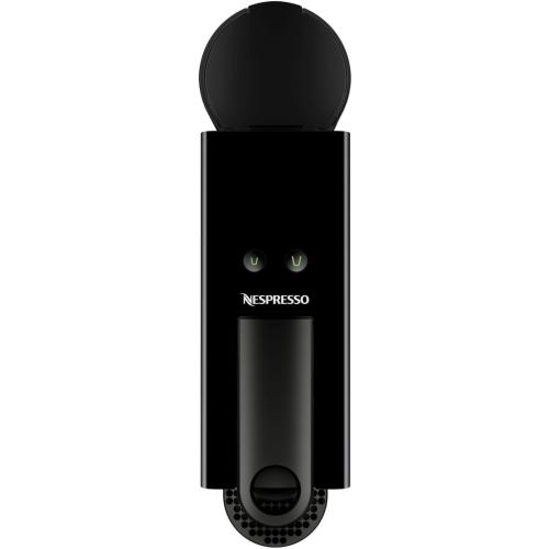 Nespresso - Essenza Mini Black by Breville with Aeroccino3 - Piano Black