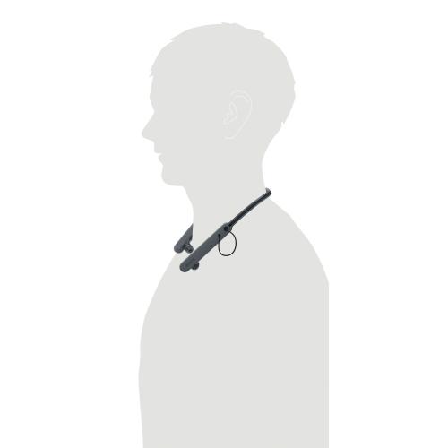 Sony - C400 Wireless Behind-the-Neck In Ear Headphones - Black