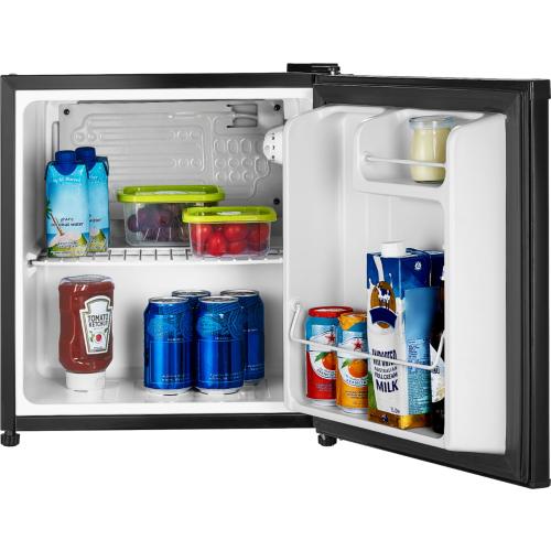 Insignia  - 1.7 Cu. Ft. Mini Fridge - Black