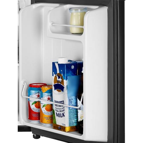 Insignia  - 1.7 Cu. Ft. Mini Fridge - Black