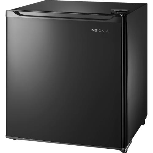 Insignia  - 1.7 Cu. Ft. Mini Fridge - Black