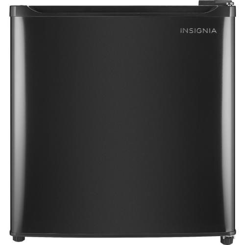 Insignia™ - 1.7 Cu. Ft. Mini Fridge - Black