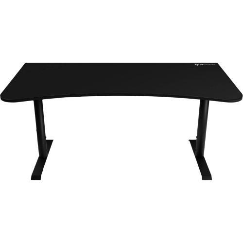 Arozzi - Arena Ultrawide Curved Gaming Desk - Pure Black