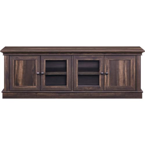 Insignia™ - TV Cabinet for Most Flat-Panel TVs Up to 75 - Brown