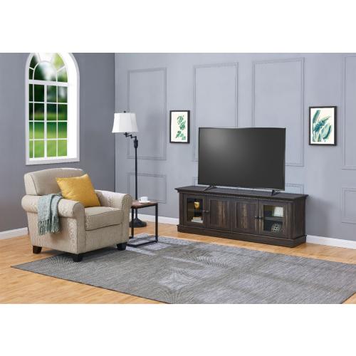 Insignia™ - TV Cabinet for Most Flat-Panel TVs Up to 75 - Brown