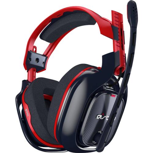 Astro Gaming - A40 TR X-Edition Wired Gaming Headset for Xbox One, Xbox Series X|S, PS5, PS4 - Red/Black