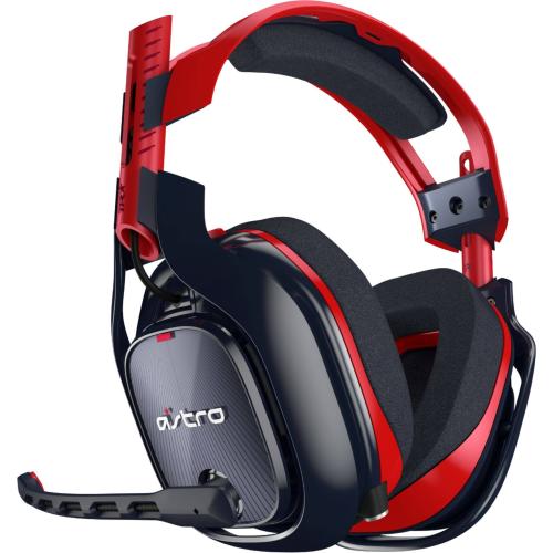 Astro Gaming - A40 TR X-Edition Wired Gaming Headset for Xbox One, Xbox Series X|S, PS5, PS4 - Red/Black