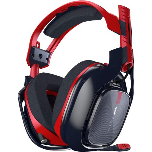 Astro Gaming - A40 TR X-Edition Wired Gaming Headset for Xbox One, Xbox Series X|S, PS5, PS4 - Red/Black