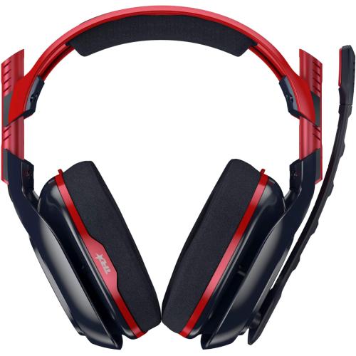 Astro Gaming - A40 TR X-Edition Wired Gaming Headset for Xbox One, Xbox Series X|S, PS5, PS4 - Red/Black