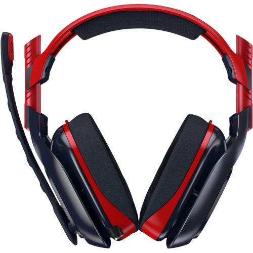 Astro Gaming - A40 TR X-Edition Wired Gaming Headset for Xbox One, Xbox Series X|S, PS5, PS4 - Red/Black