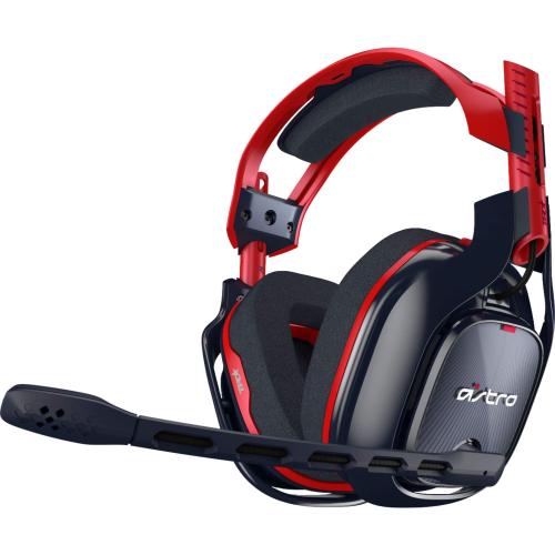 Astro Gaming - A40 TR X-Edition Wired Gaming Headset for Xbox One, Xbox Series X|S, PS5, PS4 - Red/Black