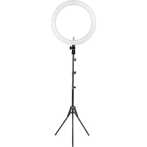 Sunpak - LED 448 19 Bi-Color Ring Light Kit - Black