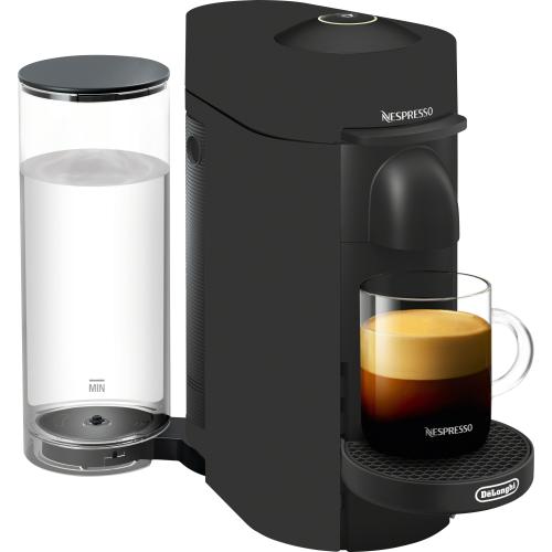De'Longhi - Nespresso Vertuo Plus Deluxe Coffee and Espresso Maker by De'Longhi, Matte Black - Matte Black