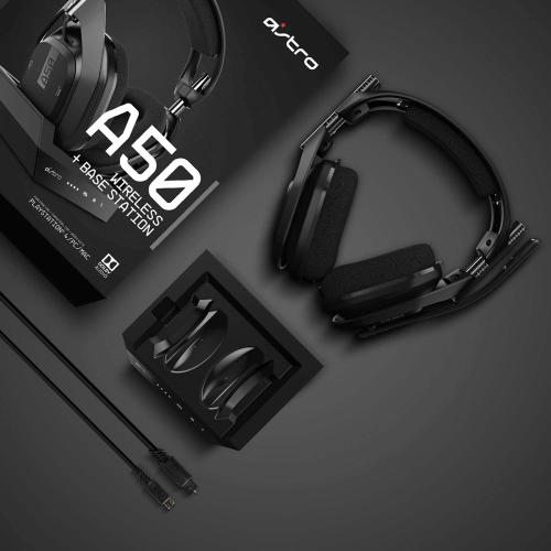 Astro Gaming - A50 Gen 4 Wireless Gaming Headset for PS5, PS4 - Black