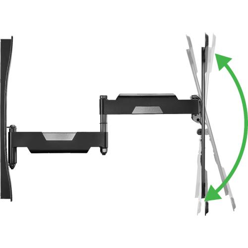 Size 40-75 Rocketfish™ - Full-Motion TV Wall Mount for Most 40 - 75 TVs - Black