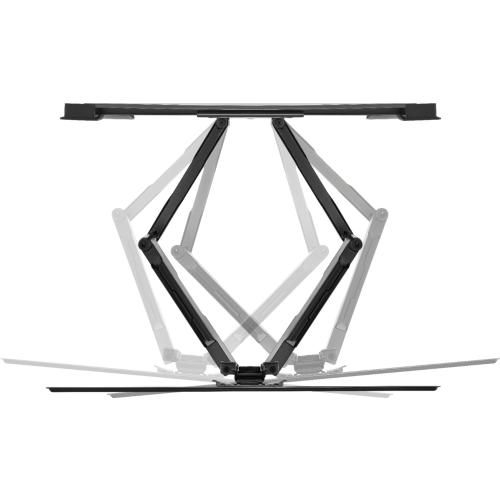 Size 40-75 Rocketfish™ - Full-Motion TV Wall Mount for Most 40 - 75 TVs - Black