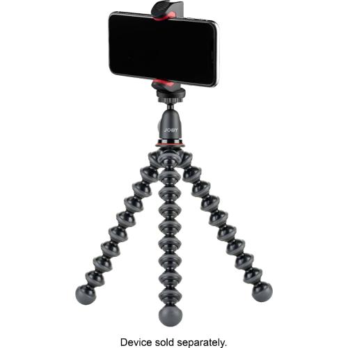 JOBY - GorillaPod 1K SMART Vlogging Tripod - Black/Red/Charcoal
