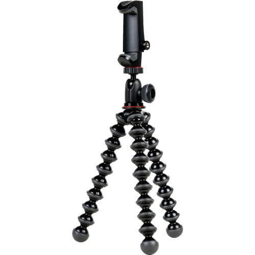 JOBY - GorillaPod 1K SMART Vlogging Tripod - Black/Red/Charcoal