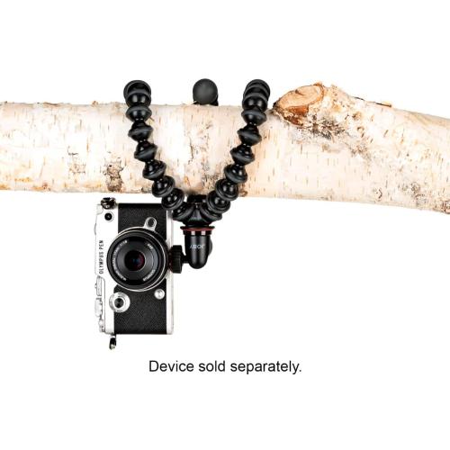 JOBY - GorillaPod 1K SMART Vlogging Tripod - Black/Red/Charcoal