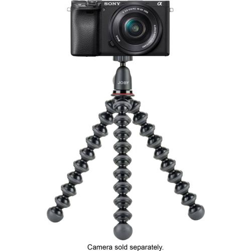 JOBY - GorillaPod 1K SMART Vlogging Tripod - Black/Red/Charcoal