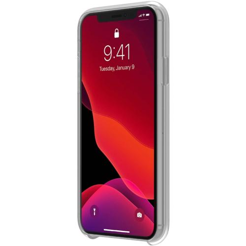 kate spade new york - Protective Hard Shell Case for Apple® iPhone® 11 - Cream With Stones/Hollyhock Floral Clear