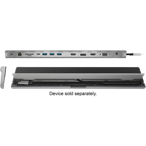 j5create - USB-C Triple Display Docking Station - Black