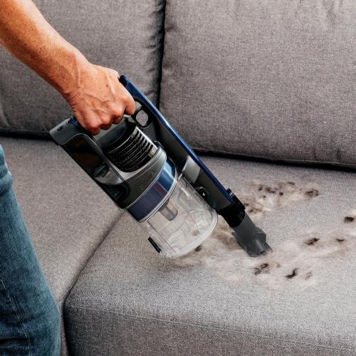 Shark - Pet Cordless Stick Vacuum with XL Dust Cup, LED Headlights - Blue Iris