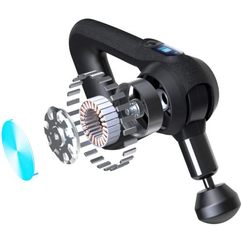 Therabody - Theragun PRO (4th Gen) Bluetooth   App Enabled Massage Gun   6 Attachments, 2 Batteries, 60lbs Force - Black