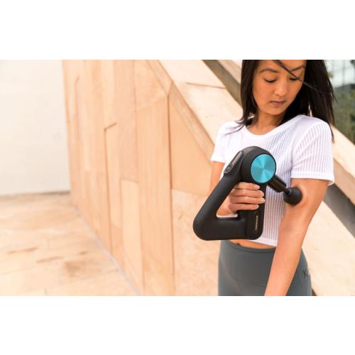 Therabody - Theragun PRO (4th Gen) Bluetooth   App Enabled Massage Gun   6 Attachments, 2 Batteries, 60lbs Force - Black