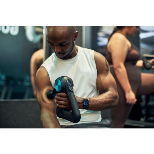 Therabody - Theragun PRO (4th Gen) Bluetooth   App Enabled Massage Gun   6 Attachments, 2 Batteries, 60lbs Force - Black