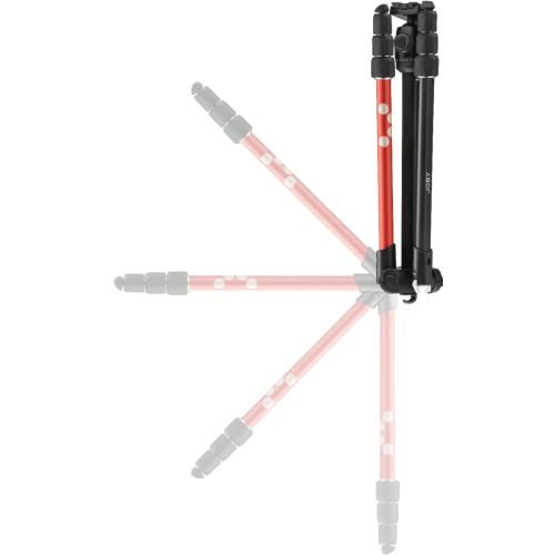 Color red JOBY - RangePod Tripod for Camera and Vlogging - Red