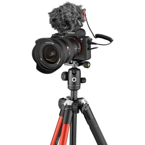 Color red JOBY - RangePod Tripod for Camera and Vlogging - Red